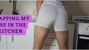 Ass Smacking In The Kitchen