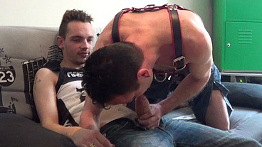 2055 Mature boy fucked raw by XXL dick twink