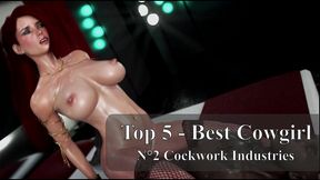 top 5 - best cowgirl scene in video games compilation ep.1