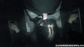 Hot wife freaks out at the Adult Theater