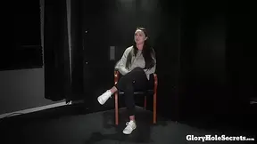 Nicole S's First Gloryhole Interview, Scene #01