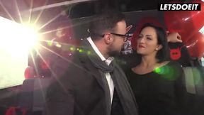 Black Sophie Picked Up For Valentine's Day Sex In The Bus - LETSDOEIT