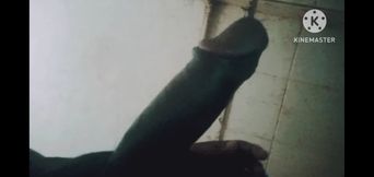 I went to the bathroom and masturbated.