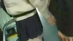 Public Bound Teen Gets Used in Japan