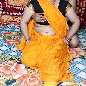 Very hot and sexy bhabhi having romance.