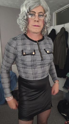 Grandma&#039;s got a cock