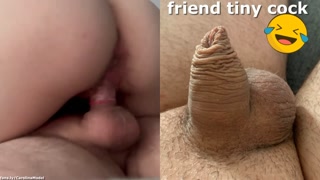 Riding Friend Tiny Cock - He Cums Premature