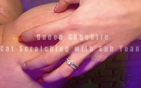 Catgirl Domina Scratches Her Sub - Long Nails Fetish & Scratch Play