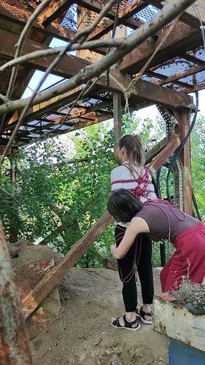 Shibari Princess Goes Outside