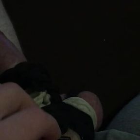 Masturbating With Bound Dick And Balls