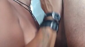 Nervous lip bite at barra funda
