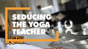 POV - cum lovers Shalina Devine and Sasha Rose in yoga trio