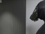 Hotel movie part 5 - blonde surfer changes into another wetsuit to complete mission