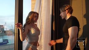 Evening Romance. Sweet Sex After A Hard Day'_s Work is Beautiful. Full Version 4K HD Tim Team