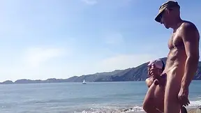 Public Beach Jerkoff
