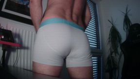 My buttocks and my big cock with my cock ring for you