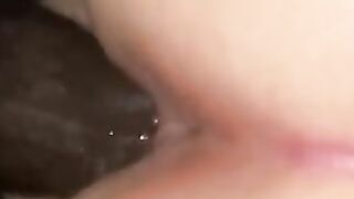 big black cock Fucks his milf gf and Plays with her Tight Asshole