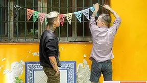 Untamed Desire: Two Latino Stallions Screw Hard Under the Sun – SavageOutdoors