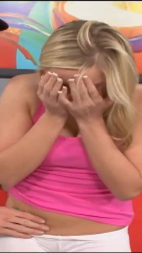 18yo blonde Teen with small pierced tits gets a creampie in her pussy   Clip 1