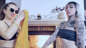 BURNING DESIRES - Lesbian time - DAMN HOT