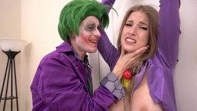 Batgirl In The Hands Of The Joker With Octavia Red