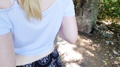 MEGA leaked public big tits german teen gapes while doggy fucked raw on main street