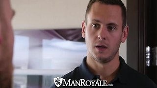 Manroyale brenner bolton bangs damien michaels tight butt