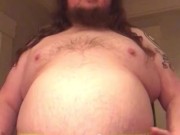 365 lb Gainer shake chug w/ real-time measuring, and feeder fantasy chat