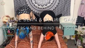 BLOOPERS BTS WITH BLAIRE