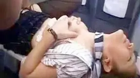 Naughty Asian Flight Attendant's Steamy Discipline Gone Wild
