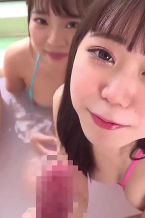 Bath Time Reunion. String Swimsuits Spark Reckless Excitement - Episode1