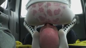 White Tights Pink panties Prt2