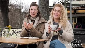 German amateurs enjoy hot lesbian rendezvous