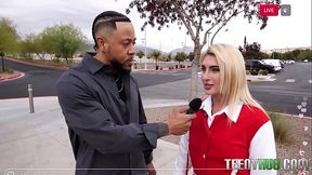 Cute Guy&rsquo_s Monstrous Dick Drills Kylie&rsquo_s Cunt Deep!