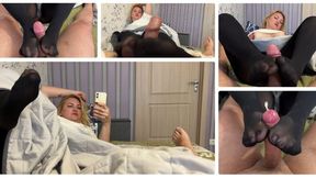 Fun games of Jeanette and her stepbrother SD