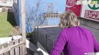 HAUSFRAUFICKEN - German Grandma Lets Her Old Next Door Plowed Her Hard - AMATEUREURO