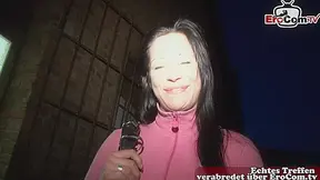 Old man persuades German teen to have sex on the street