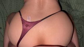 A Lesbian in Beautiful Panties Asked for Help to Satisfy Her! I Tried and She Got a Powerful Orgasm!