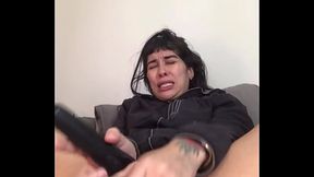 French Cutie Huge Dildos Anal And Squirt in private show