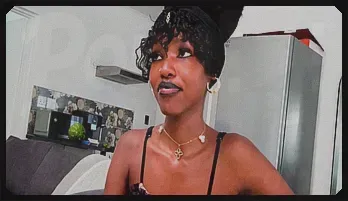 Busty Ebony Teen's Hardcore Interracial Casting