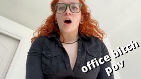 beta fucktoy part 2: free use office bitch in panties and chastity for futa boss