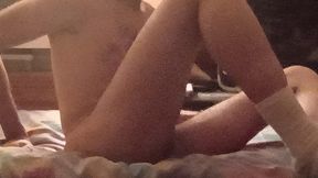 black bubble booty fucks himself with toys