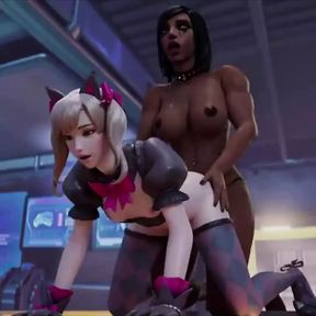 DVa fucked by Futa Pharah