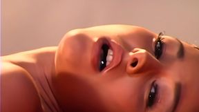 cytherea looks into the camera as a dick uses her mouth as a fuck hole