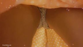 Subway under skirt petting session with stepdad's sexual fantasy