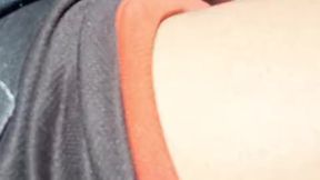 Hot Guy Driving and Moaning While Playing with His Cock in the Car