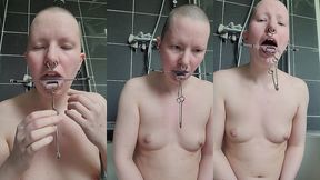 bath wank with tongue clamps