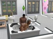 Hot Tub Love sims 4