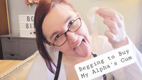 Beg to Buy My Alpha's Cum in a Condom