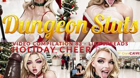 AI DUNGEON SLUTS VIDEO COMPILATION 83 - LISA SPREADS HOLIDAY CHEER PART 1